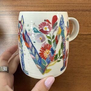 Anthropologie Starla Halfmann Petal Floral
Palette M Mug